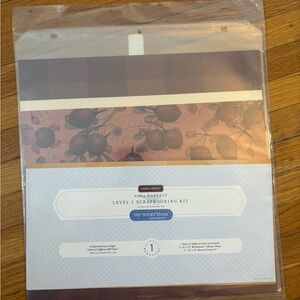 Close To My Heart Harvest Level 1 Scrapbooking Kit - Blue and Brown